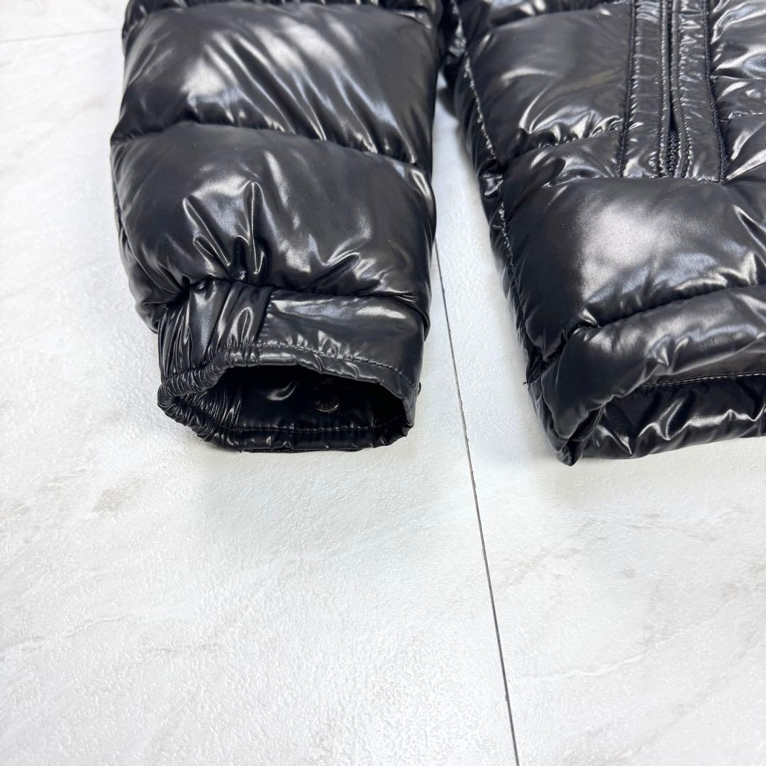 極美品 モンクレール MAYA マヤ ダウンジャケット　フード ブラック 0
