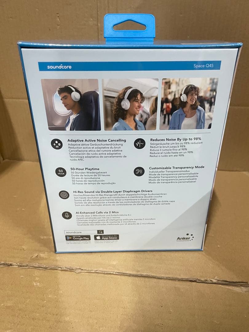 Soundcore SPACE Q45 ワイヤレスヘッドフォン