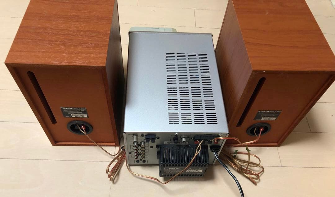 ONKYO FR -7GX CD/MDコンポ 高出力オーディオ