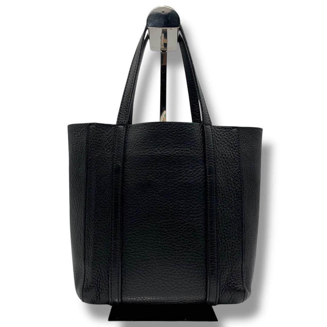 美品✨バレンシアガ エブリデイ 2way トートバッグ ショルダー レザー 黒