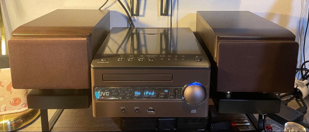 【動作良好品】Victor ウッドコーンコンポ EX-S3 フルセット