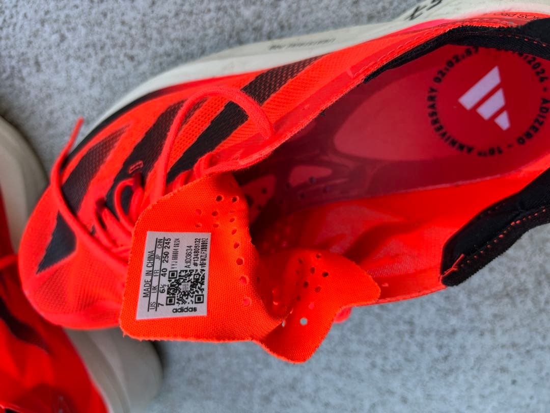 スパイク・シューズ adidas Adizero Adios Pro 3 RED 25