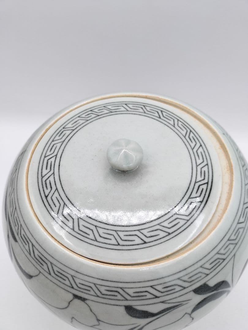 c519 水指 韓国廣州窯 趙小守 木箱 茶道具 古物