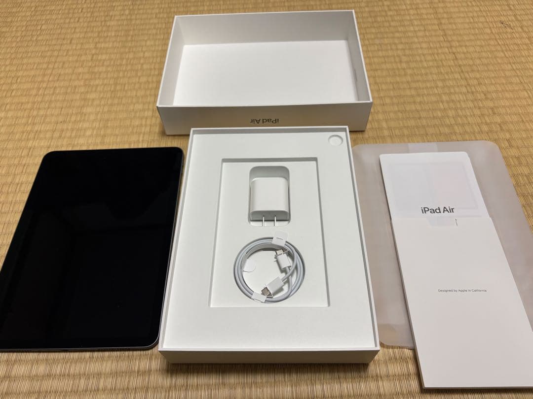 極美品 iPad Air 第5世代 M1 256GB Wi-Fi スペースグレイ