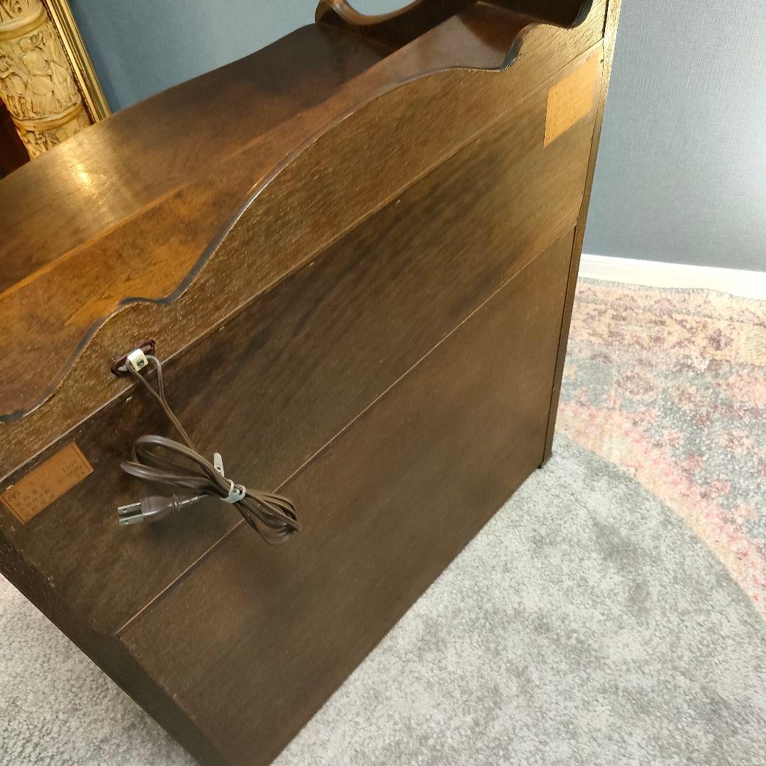 【たろいも】ATLANTA ドレッサー ＆ワゴン 鏡付き収納デスク