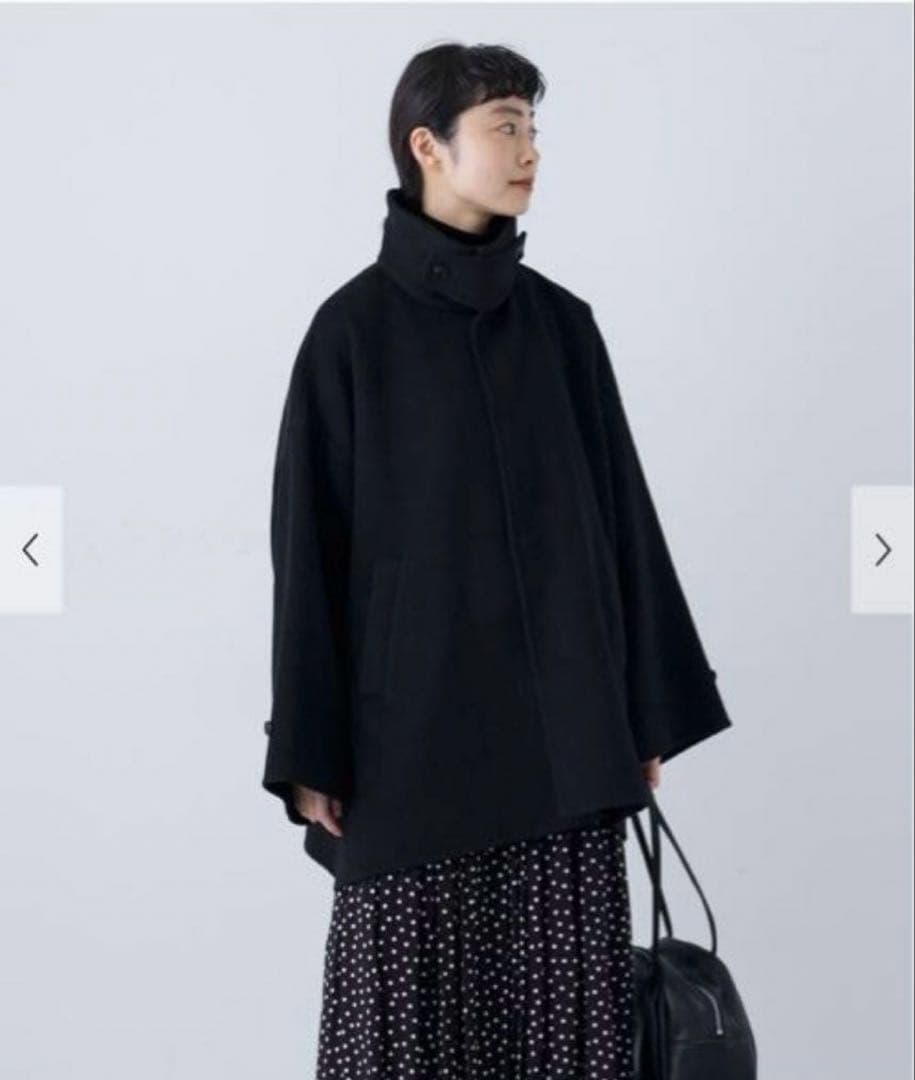 かぐれ　新品タグ付き　ウールスタンドショートコート　アーバンリサーチドアーズ