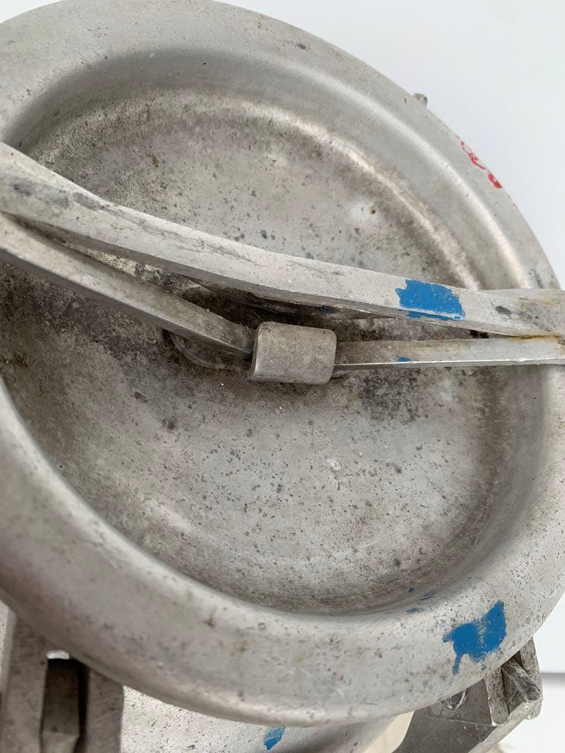 ミキオ様　アンティーク　ミルク缶　ミルクポット　蓋付　古道具