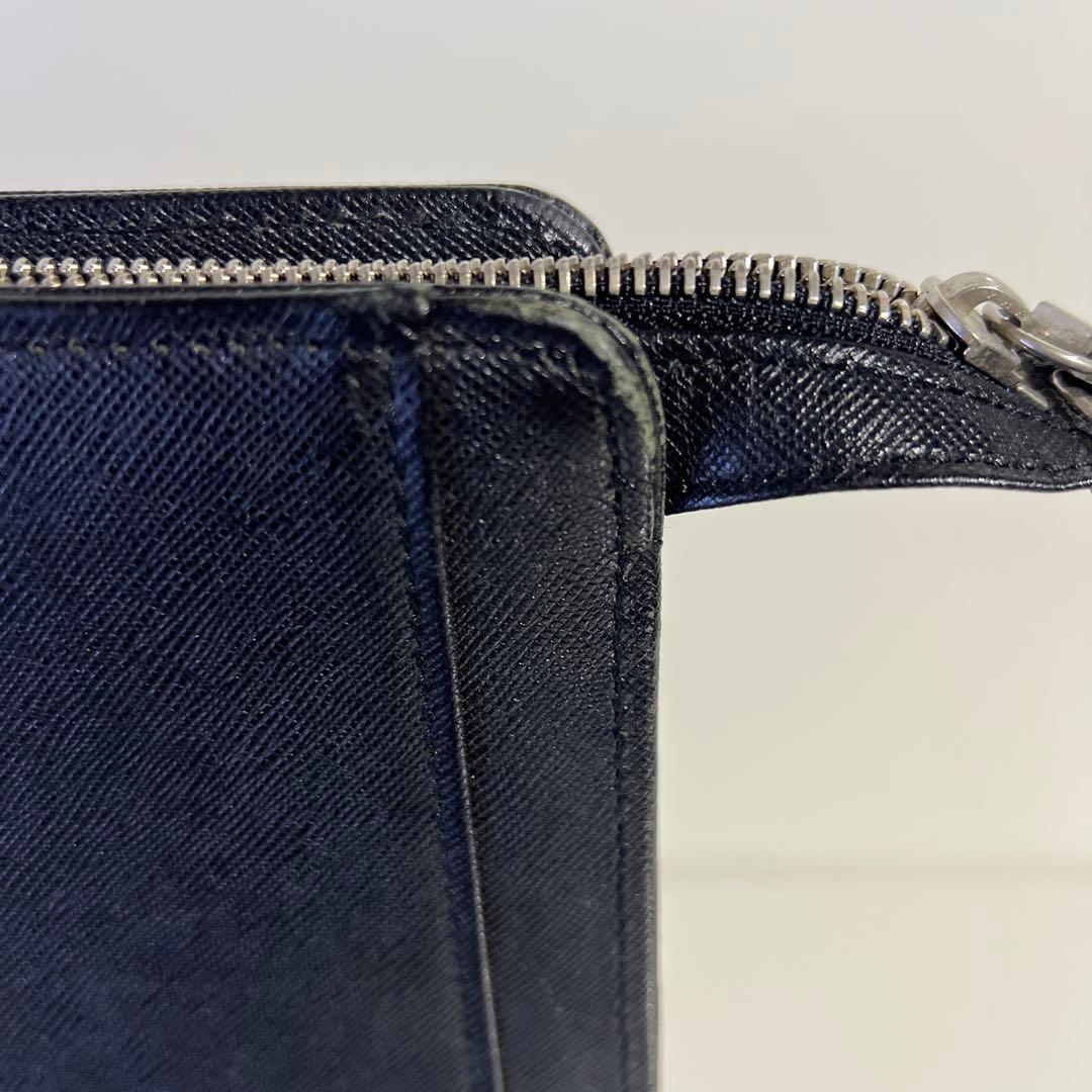 BURBERRY ビジネスバッグ レザー 黒 台形 A4可