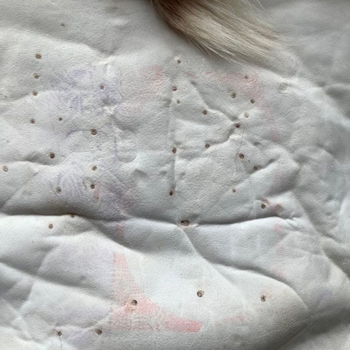 毛皮 マット ラグ トナカイ