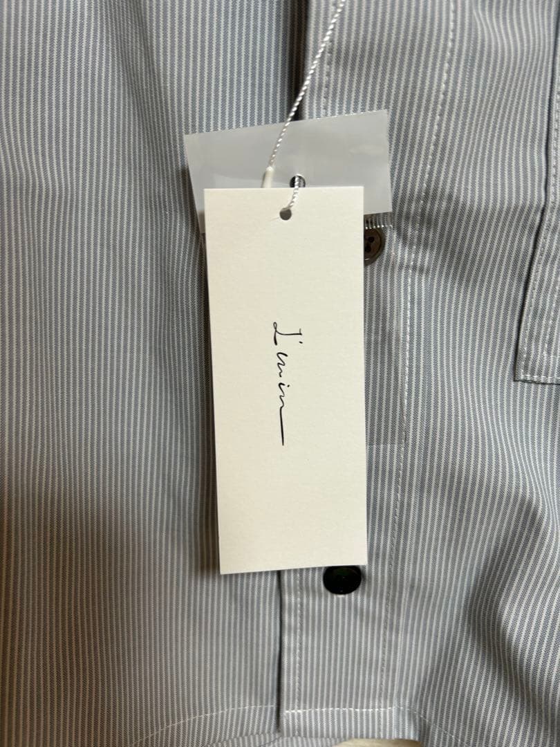 辻元舞さん　アイムイン　クロップドシャツ　グレー　Ｍ