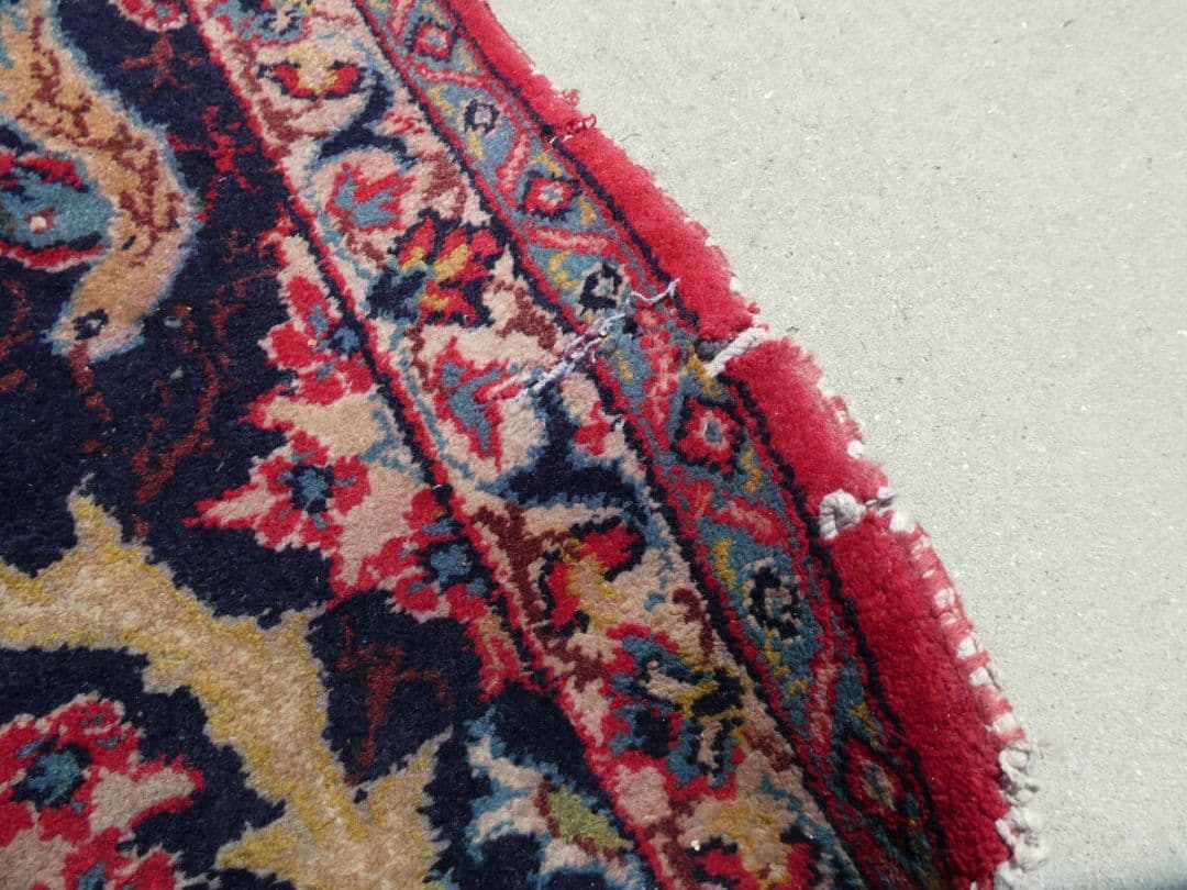 大判　ペルシャ絨毯　373×270cm　イラン産　手織り