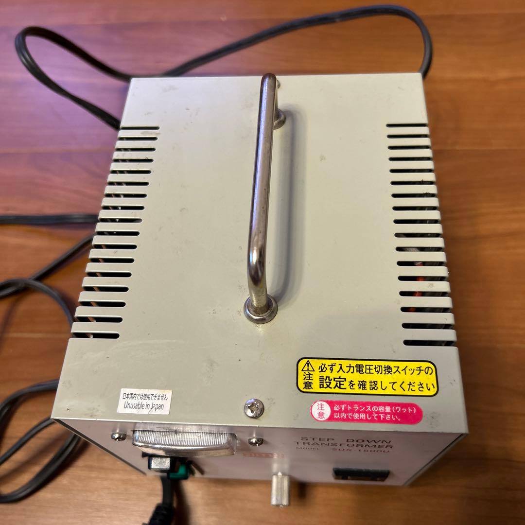 Nissyo SDX-1500U ステップダウントランスフォーマー