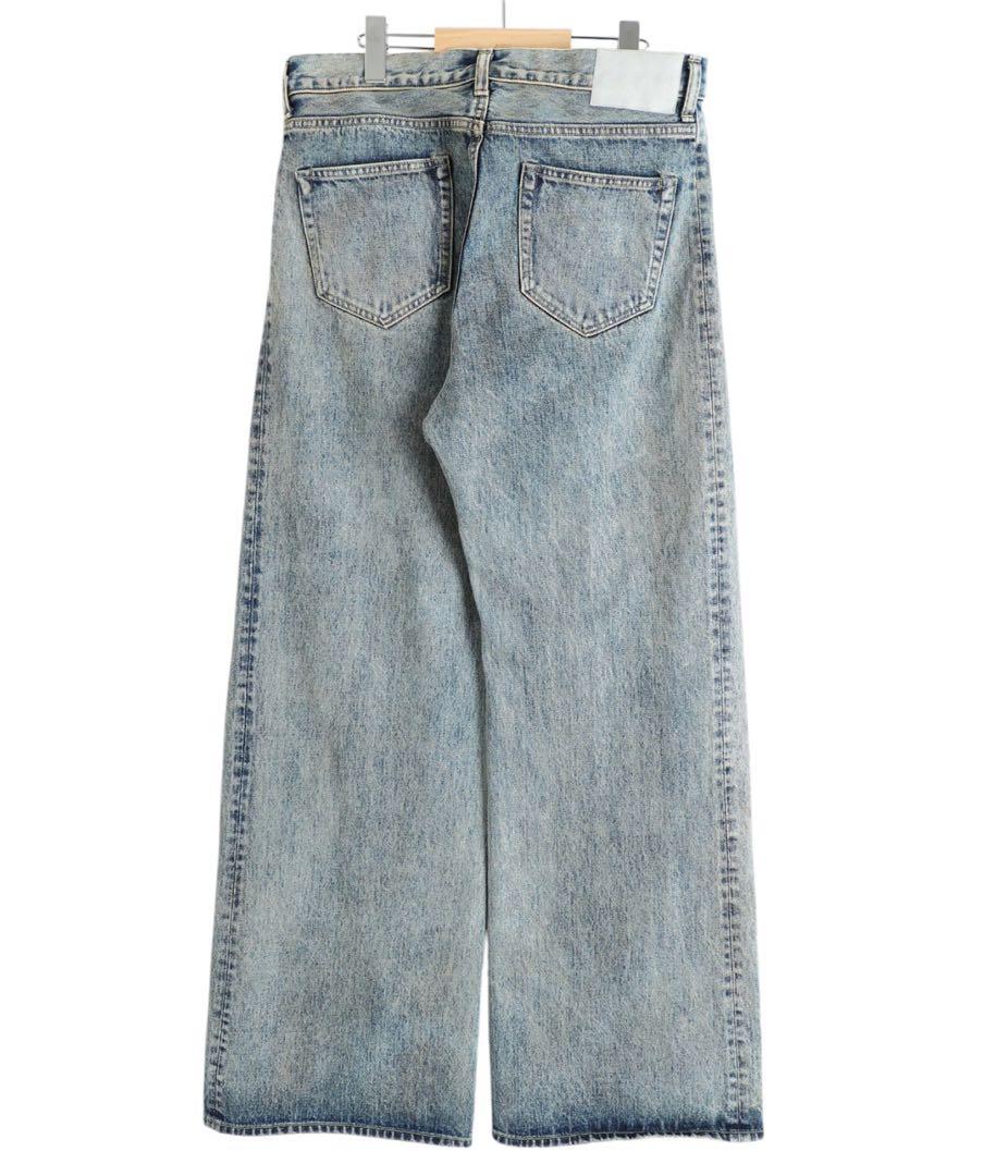 【ssstein】DEFORMED FLARE VINTAGE DENIM