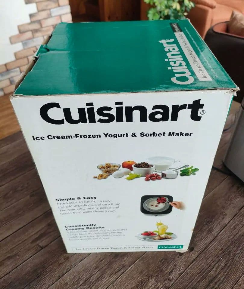 Cuisinart アイスクリームメーカー ソルベ CIM-60PCJ　外箱付