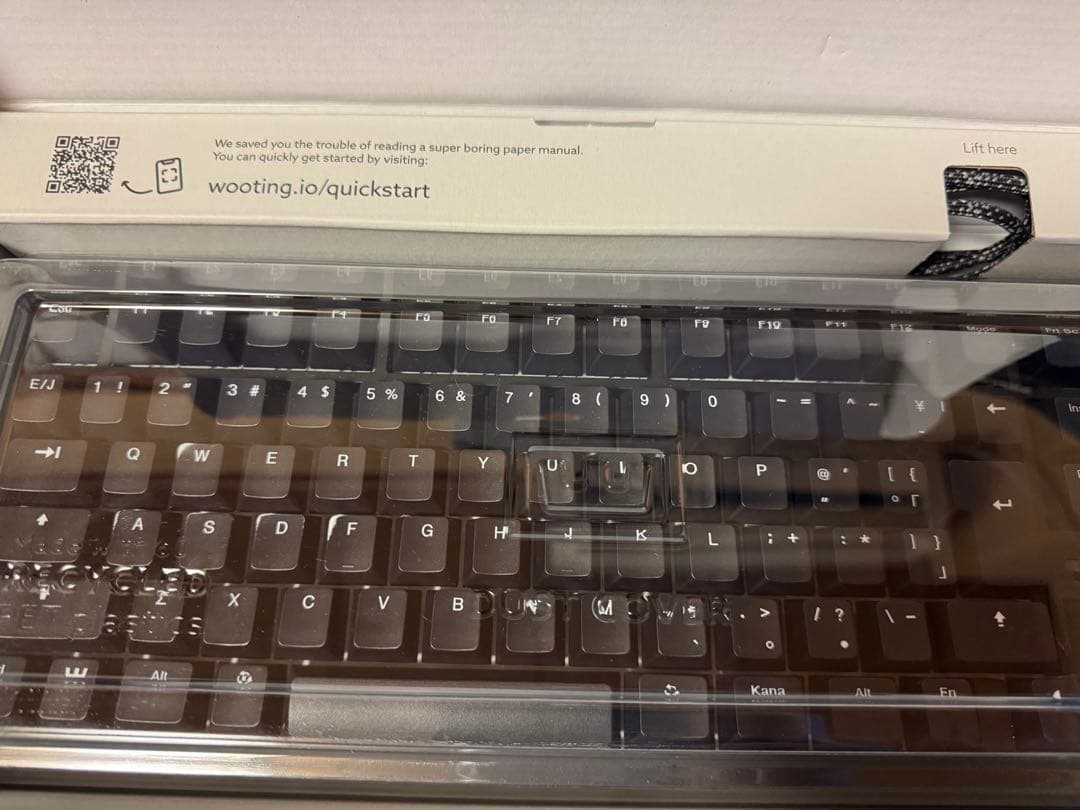 Wooting 80he 日本語配列 ブラック