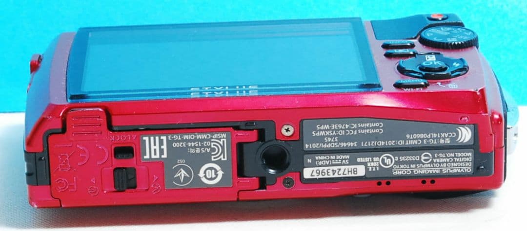 OLYMPUS TG-3 ボディ　レッド　送料無料