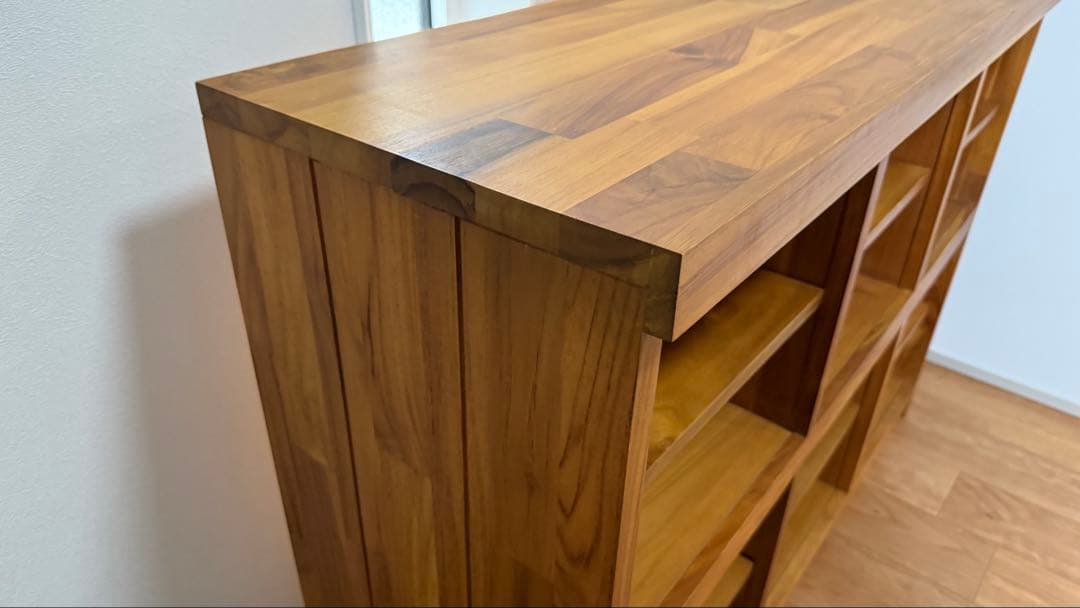 【状態良】unico BREATH WIDE SHELF ウニコ ブレス