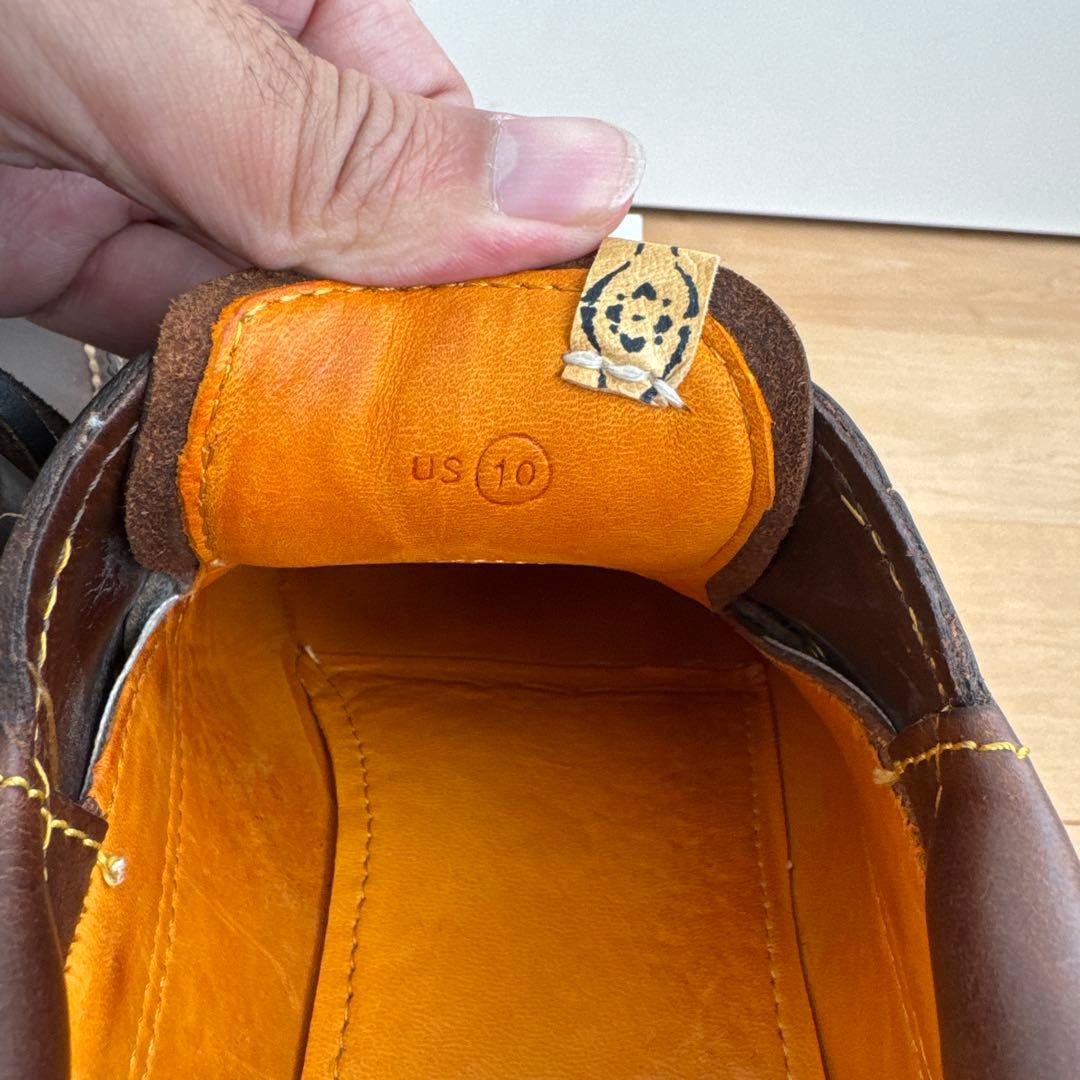 靴 visvim AMERICANA DECK-FOLK US10