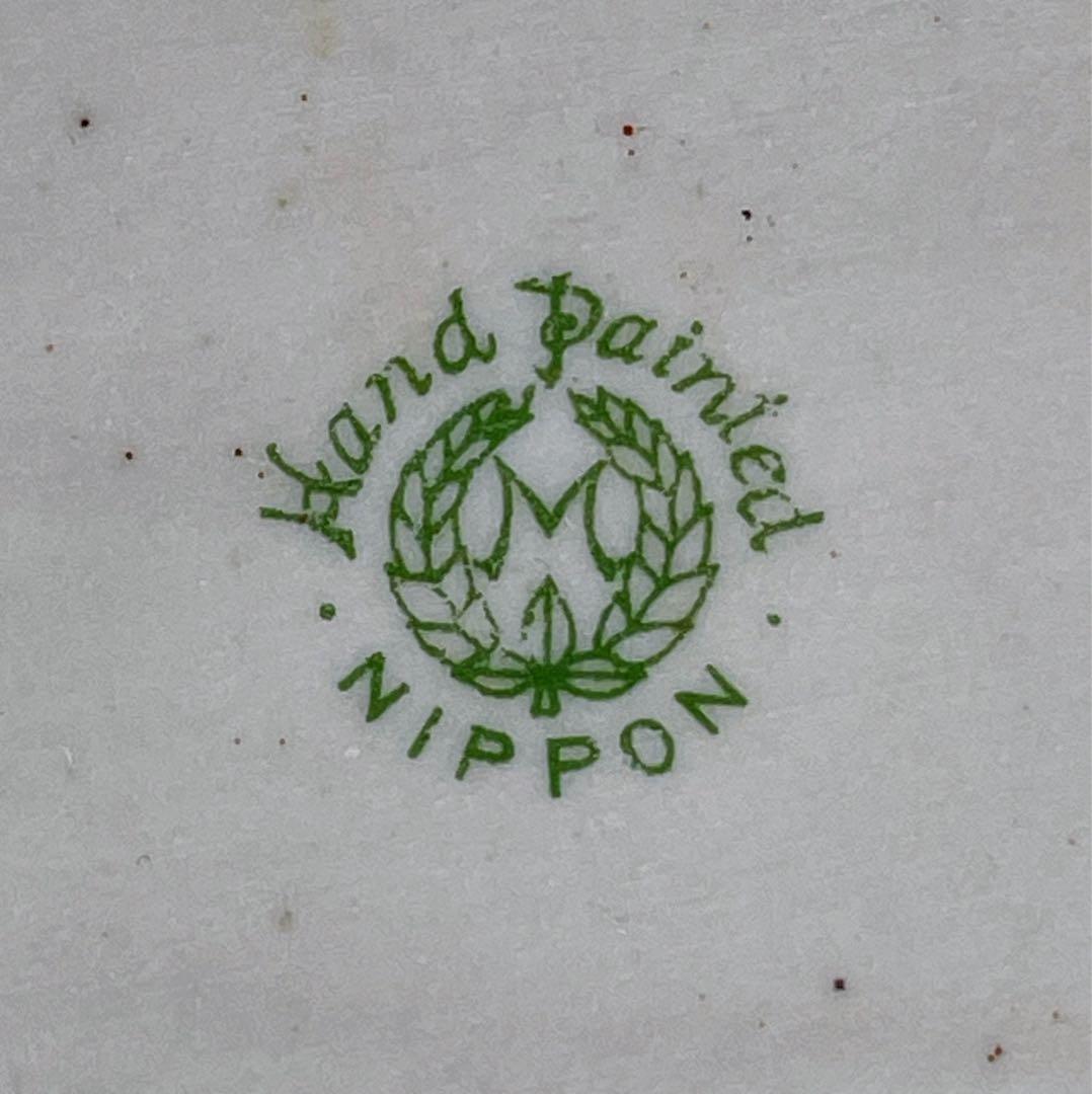 【希少】オールドノリタケ 松ぼっくり紋ウィスキージャグ モールド 盛上げ 松笠