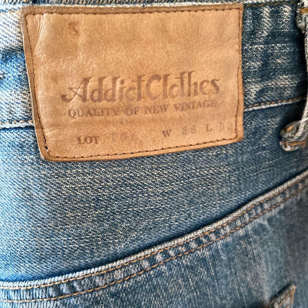 アディクトクローズ　デニムオールインワン　つなぎ　used加工　超希少