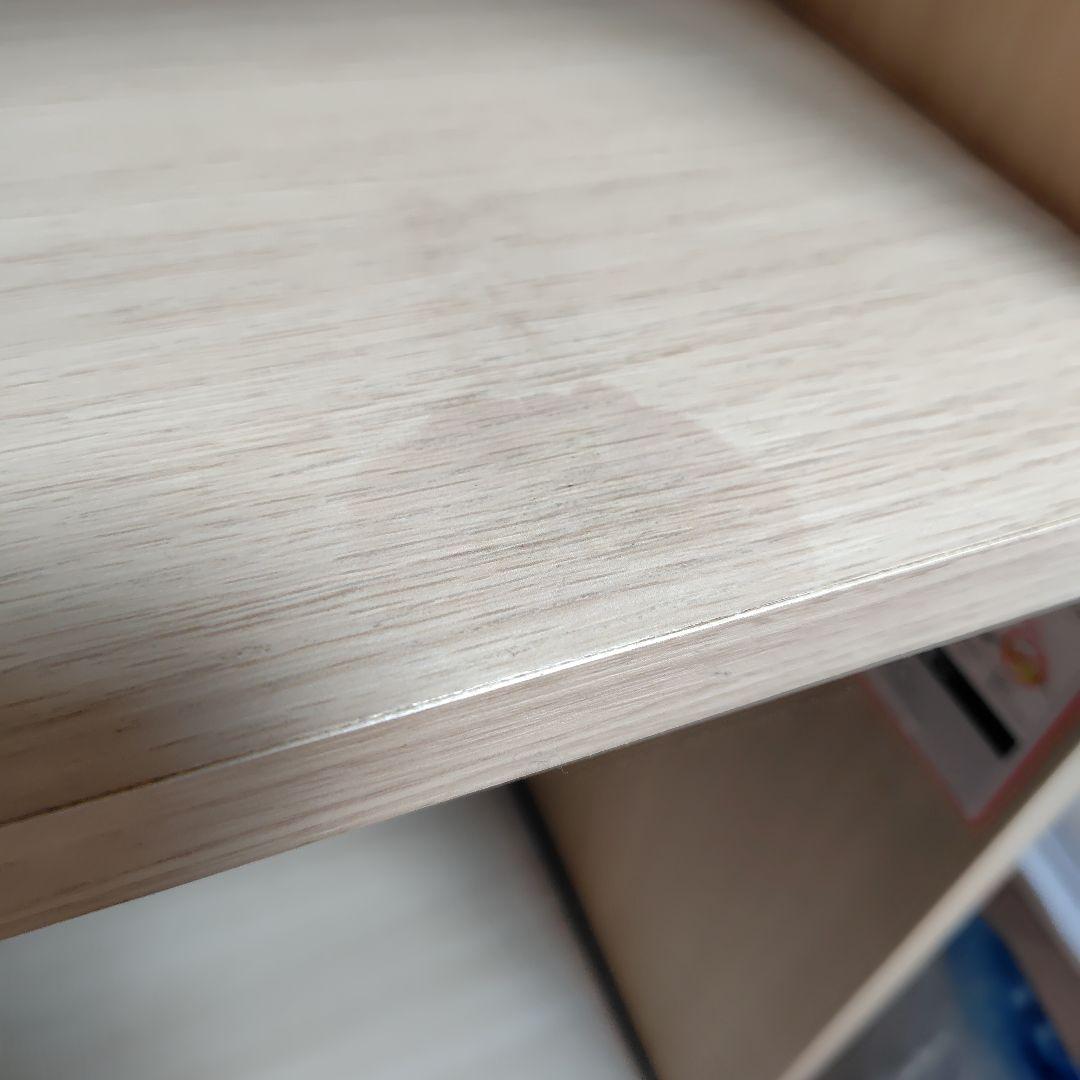 【パモウナ】木製パソコンデスクラックナチュラル（セット商品）