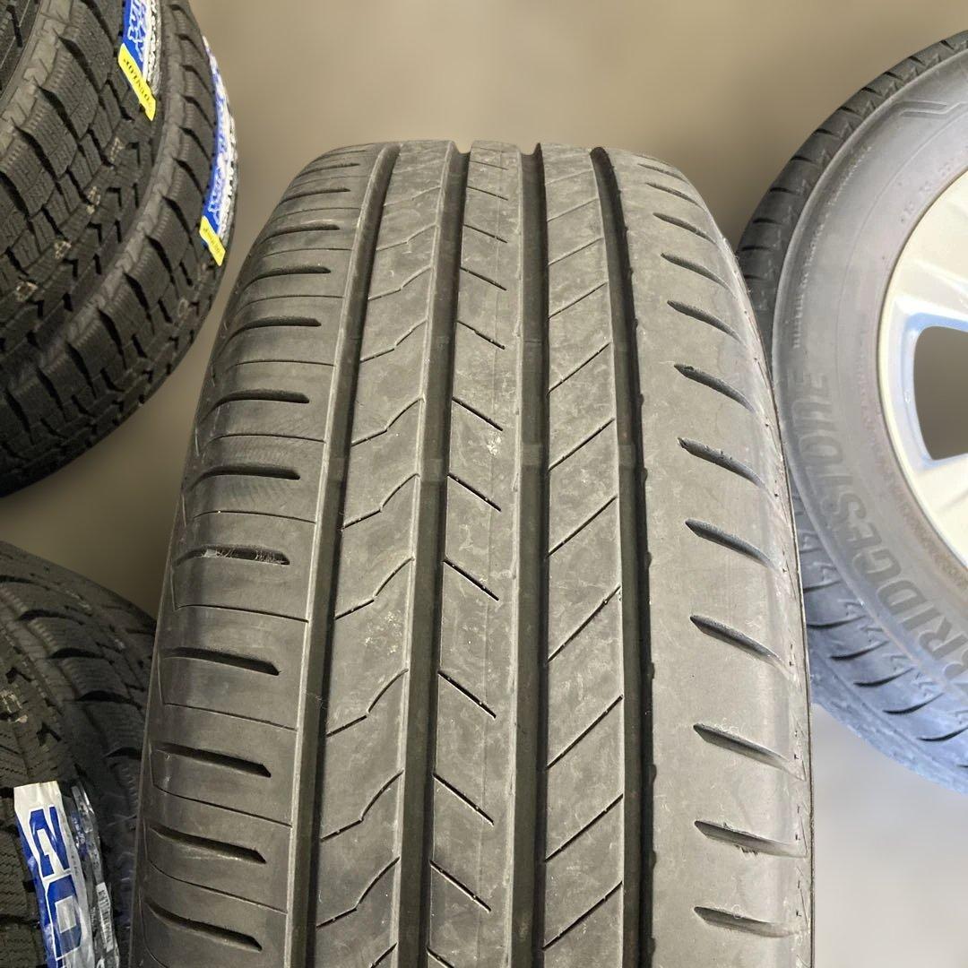 ハリアー80系純正ホイール、ブリヂストン ALENZA 17インチ タイヤセット
