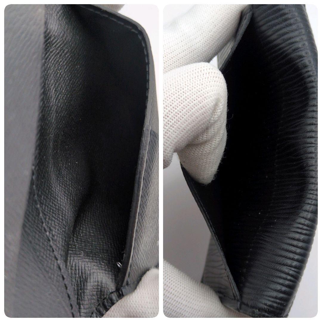 新型 極美品✨ルイヴィトン 名刺入れ エピ オーガナイザー ドゥ ポッシュ 黒