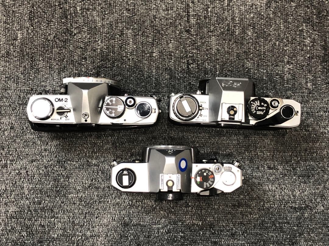 Olympus OM-2 & Pentax フィルム一眼レフカメラセット