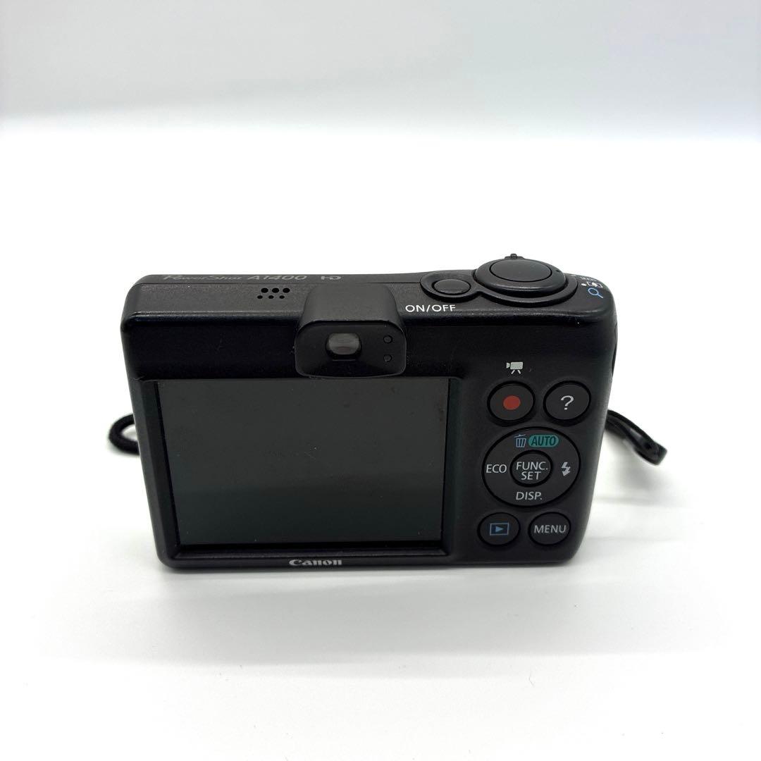 ✨美品✨Canon PowerShot A1400 ブラック 単3電池 ブラック