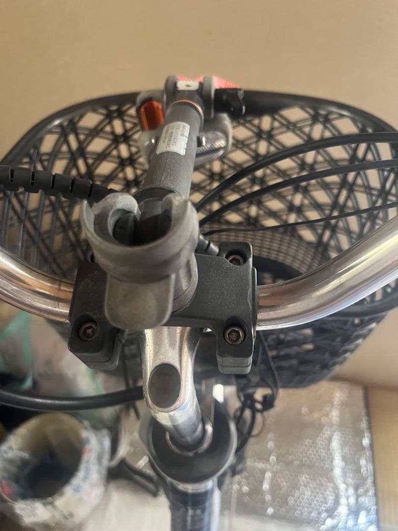 電動アシスト自転車 ブラック バッテリーとバッテリーの充電器セット【ジャンク品】