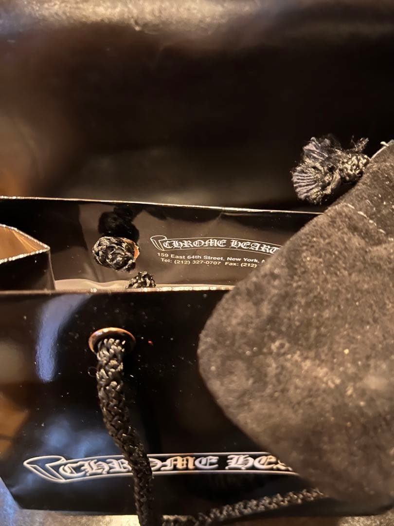 クロムハーツ　ダガー＆ハート　ペンダントトップ　ユーズド