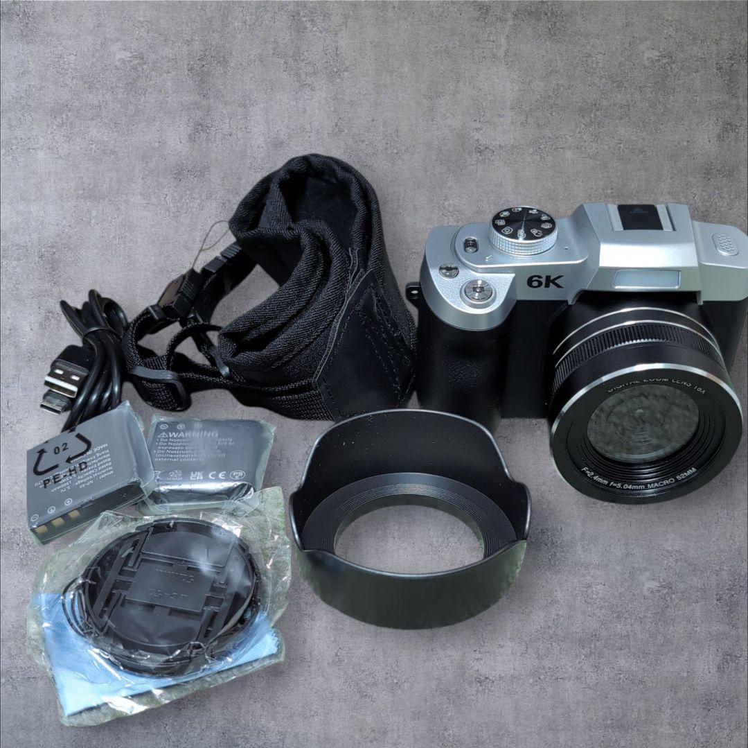 新品☆2025年最強6K録画 デジタルカメラ 8400万画素