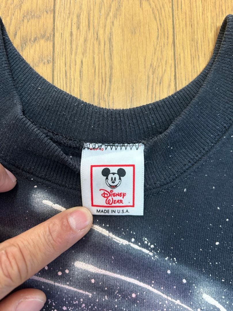 ディズニー　Disney　ファンタジア　ミッキー　古着　スウェット