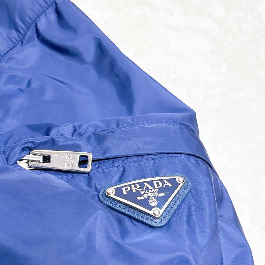 ほば未使用✨　PRADA ナイロン　ジャケット トライアングルプレート ブルゾン