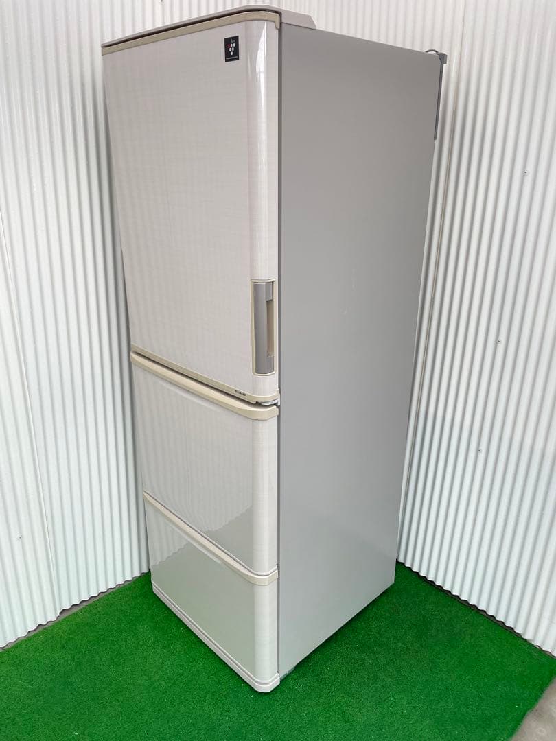 826 シャープ 左右どっちもドア 3ドア冷蔵庫 プラズマクラスター 自動製氷付
