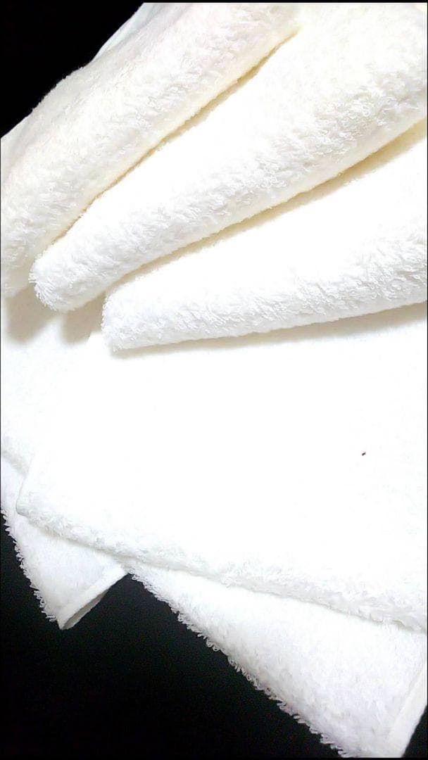 泉州タオル 800匁ホワイトバスタオルセット８枚入 タオル新品 まとめ売り