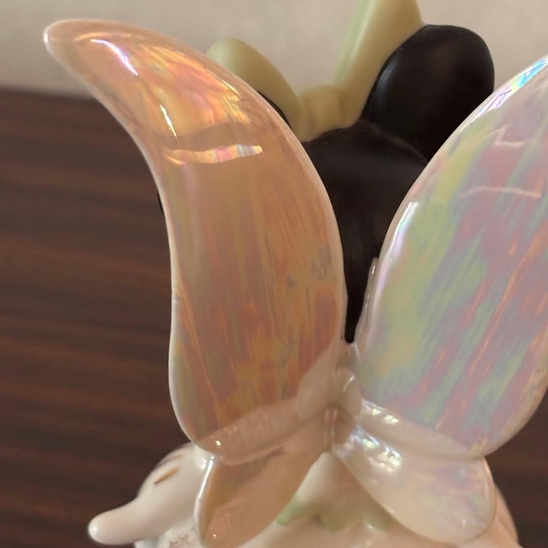 ディズニー　ミニー　妖精 フィギュア　陶器　置物