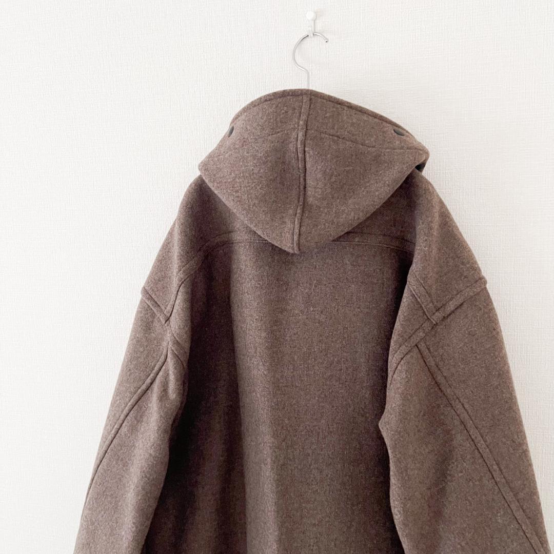 【美品】HERILL ヘリル　ダッフルコート size3 ナチュラル（ブラウン）