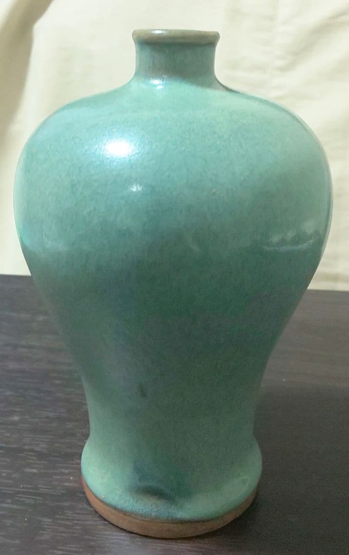 青磁瓶 (せいじへい) 陶磁 明時代 清時代 龍泉窯