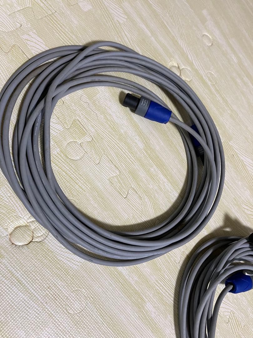 ★Vars CANARE スピコン スピーカーケーブル 10m×2本