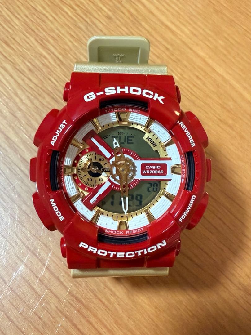 CASIO G-SHOCK アイアンマン GA-110CS