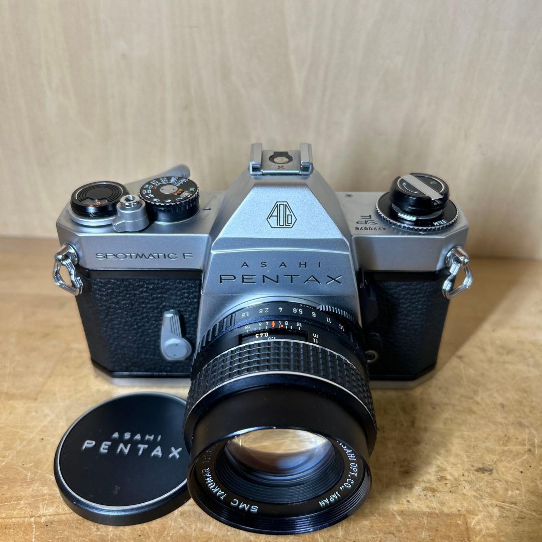 Pentax SPF +SMC Takumar 55 f1.8 完動極美品