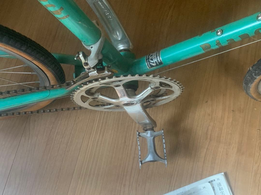 Bianchi ミニベロ 自転車本体 ミントグリーン
