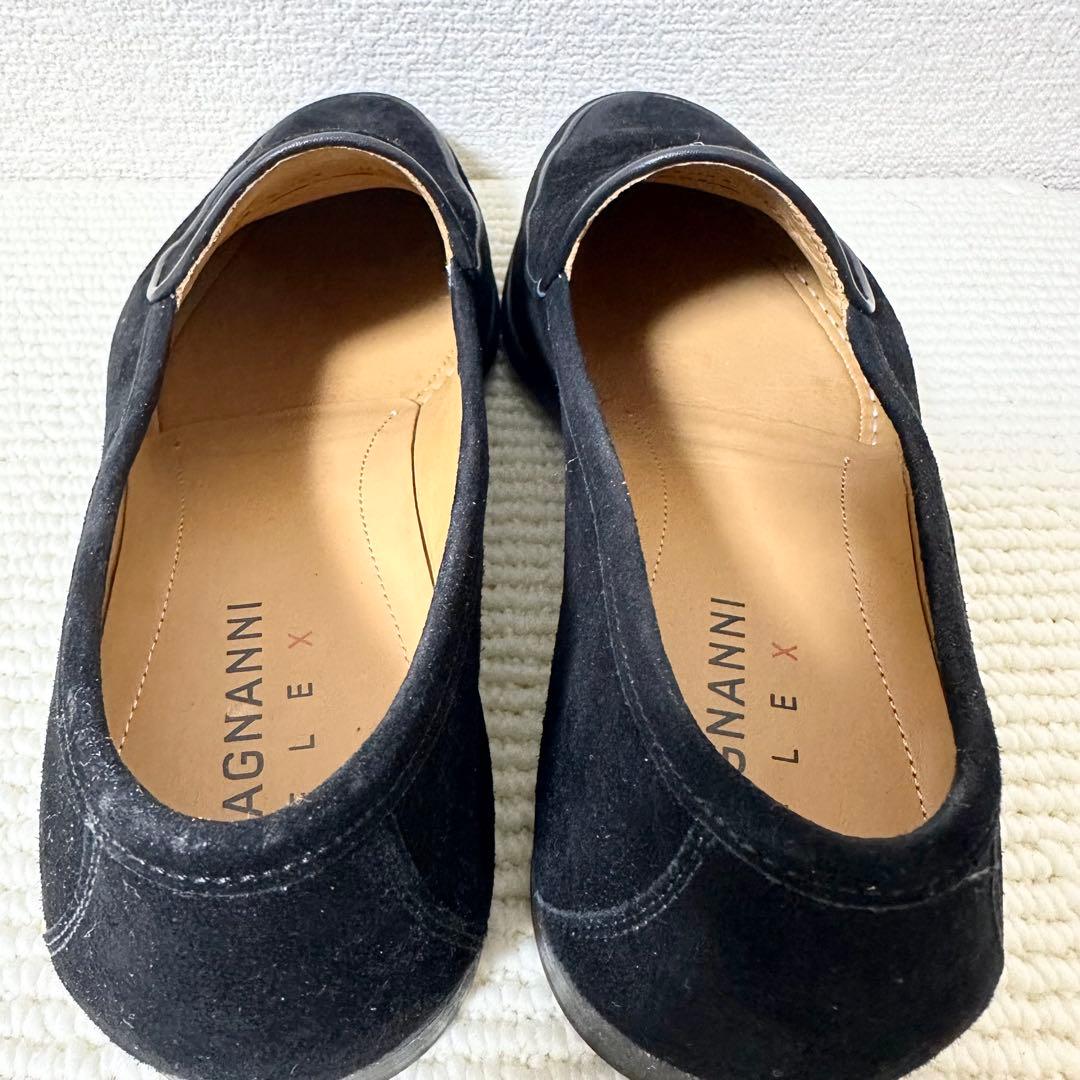 MAGNANNI マグナーニ スリッポン ブラック スエード レザー ローファー