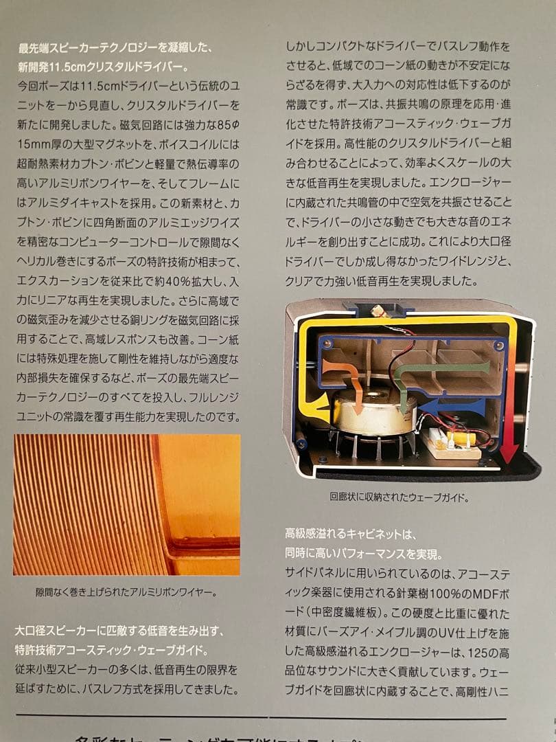 美品BOSE ペアスピーカー 125 アドバンスサウンド システム