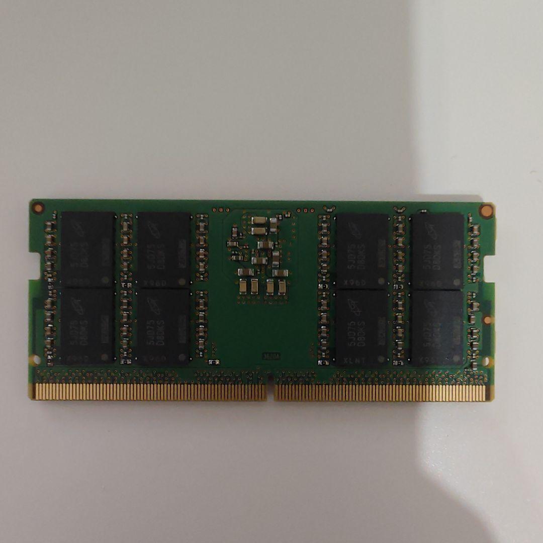 【未使用】Micron純正 DDR5-5600 SO-DIMM 32GB