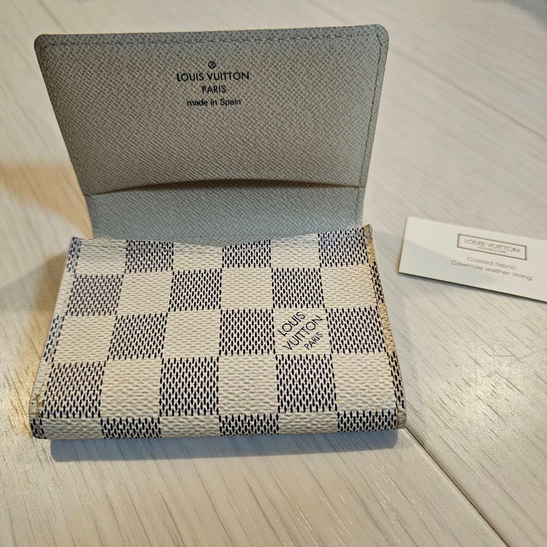LOUIS VUITTON ルイヴィトン ダミエ アズール カードケース