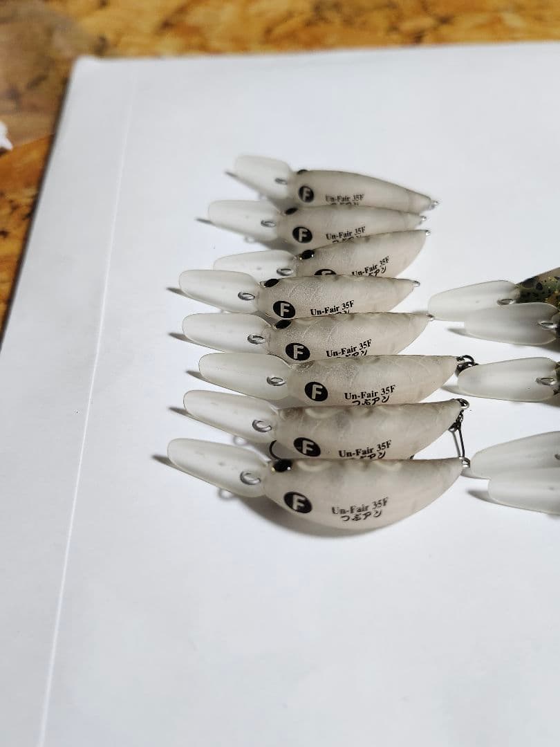 ラッキークラフト　アンフェアつぶアン　35F　オオツカオリカラセット