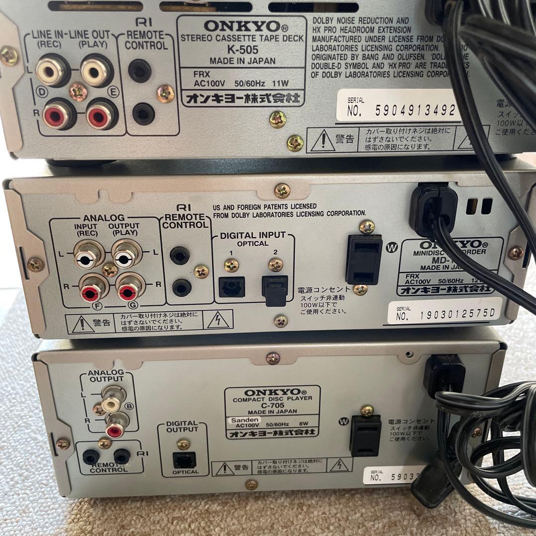 ONKYO オーディオコンポーネントセット