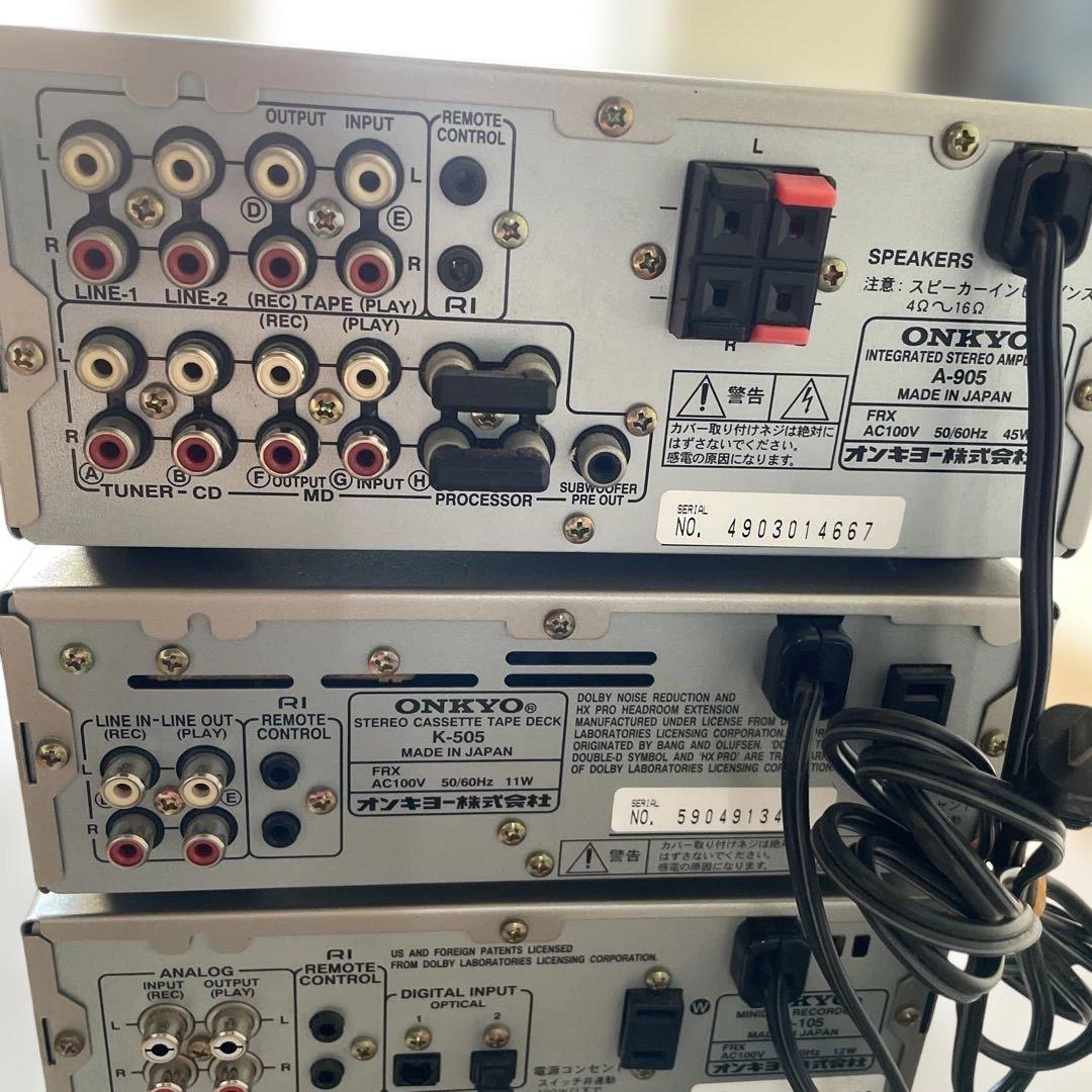 ONKYO オーディオコンポーネントセット